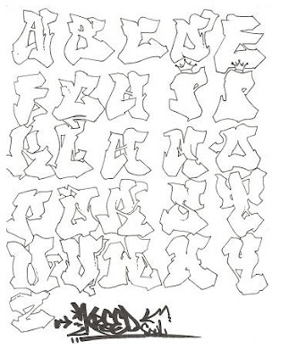 Graffiti Alphabet, Graffiti Letters