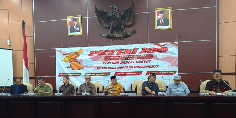 Petisi 100 Juga Desak DPR dan MPR Makzulkan Jokowi, ProDem: Kalau Serius, Harus People Power!