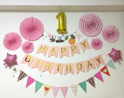 dekorasi ulang tahun di kamar terbaru