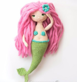 PATRON GRATIS SIRENA AMIGURUMI 32914