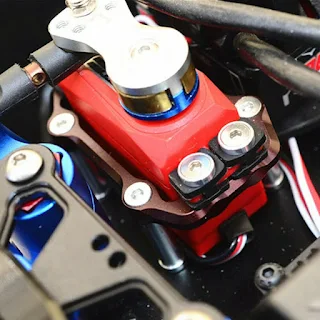 Hot Racing AON24M02 Aluminum Steering Servo Mount Arrma Kraton Aluminum steering servo mount for Arrma Kraton Senton Tailon Typhon outcast Hown-store