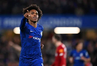 Willian sheds light on his Chelsea contract situation