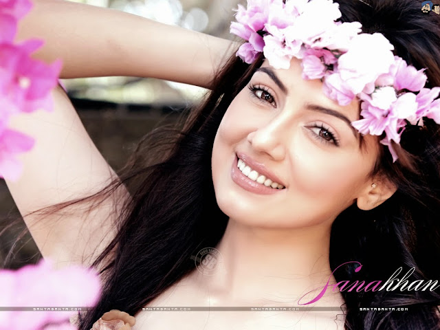 Sana Khan Beauty Wallpaper