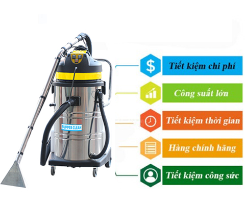 máy giặt thảm supper clean sản phẩm vệ sinh hoàn hảo cho người Việt