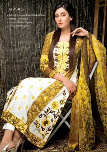 ... Ismail Semi Stitched Winter Collection 2014-15 | Fancy Formal Dress