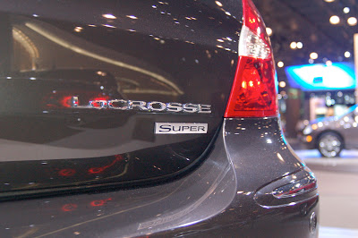 2008 Buick LaCrosse & Buick Lucerne Super at the New York International Auto Show