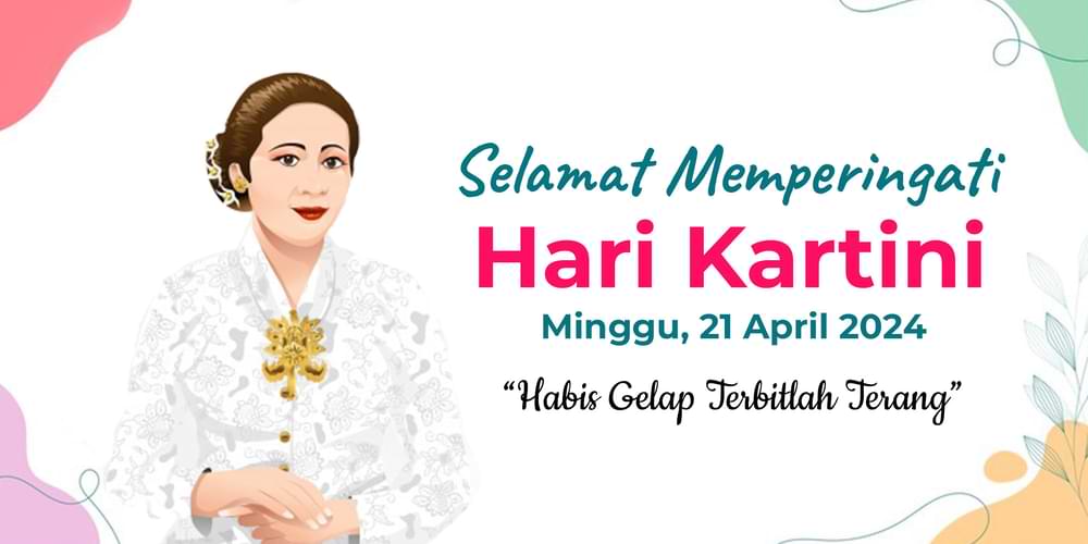 spanduk hari kartini 2024 download psd cdr gratis