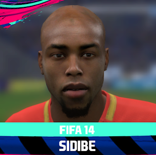 FIFA 14 Faces Djibril Sidibé by Rale