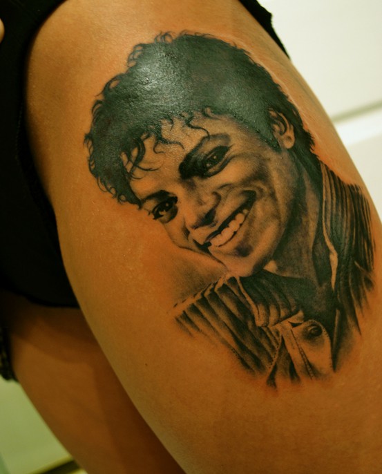 Pin Michael Jackson Tattoo