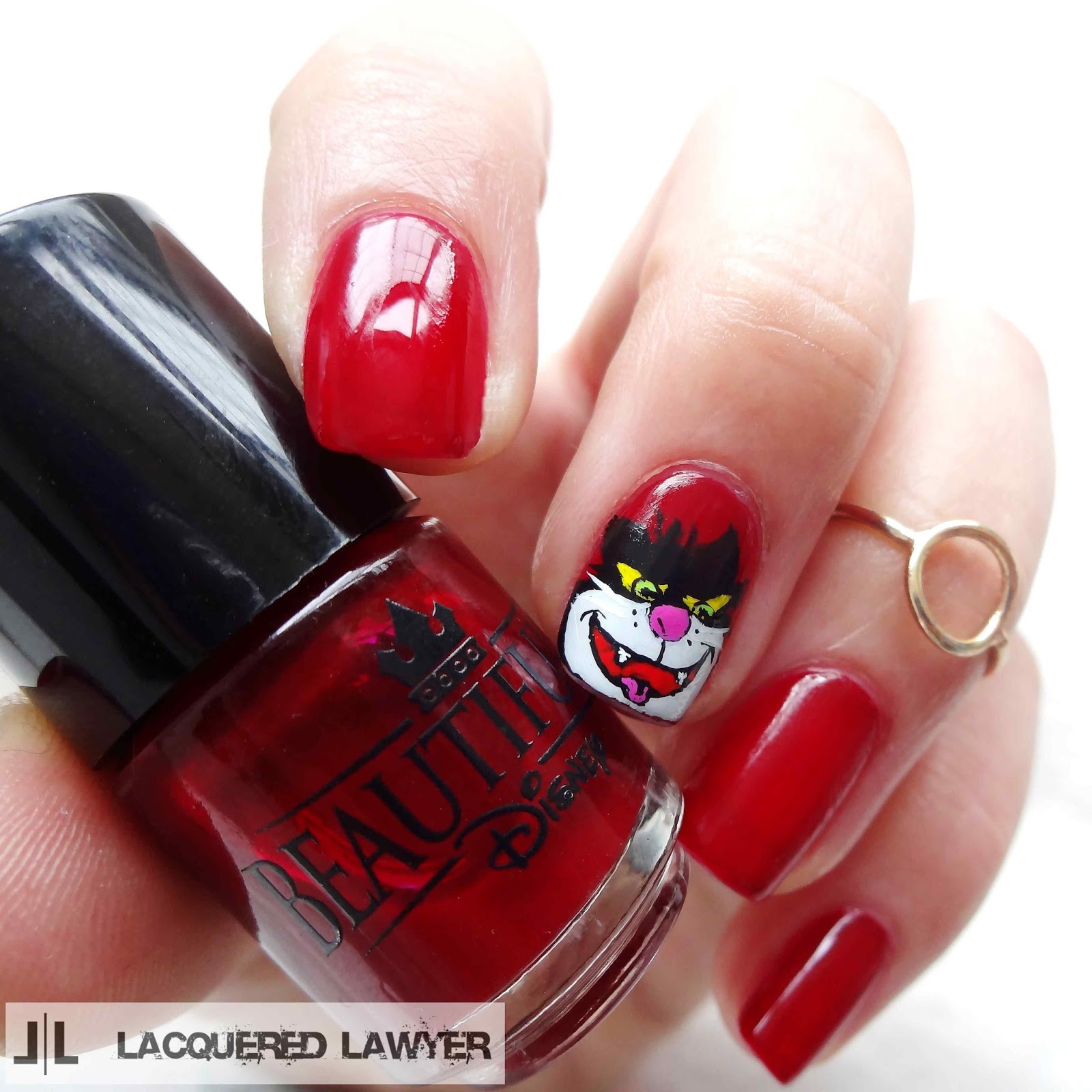 Lucifer Cinderella Nails