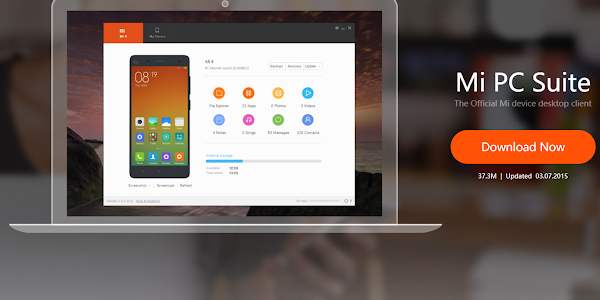 Cara Update Xiaomi dengan MiPCSuite