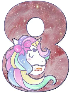 Abecedario Sueños de Unicornio. Unicorn Dreams Abc.
