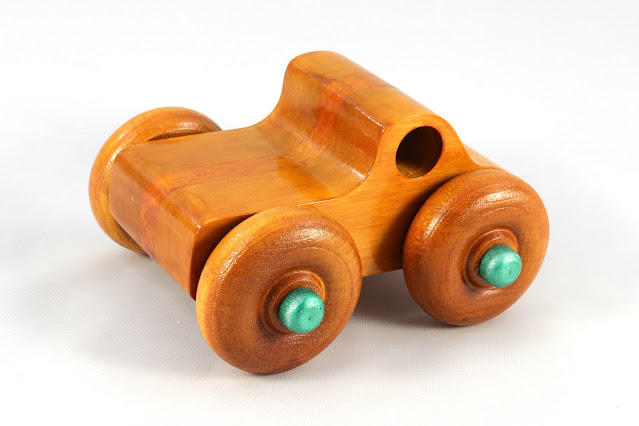 Handmade Wood Toy Monster Truck, Based on the Play Pal Series Pickup Truck