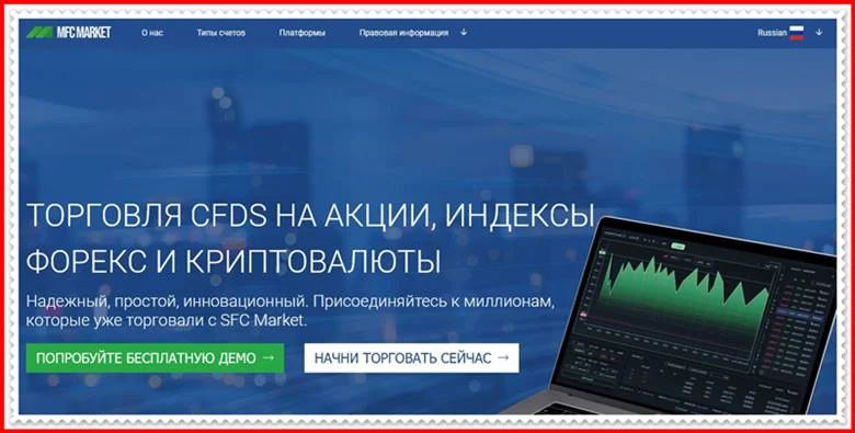 [Мошеннический сайт] mfcmarket.com – Отзывы, развод? Компания MFC Market мошенники!