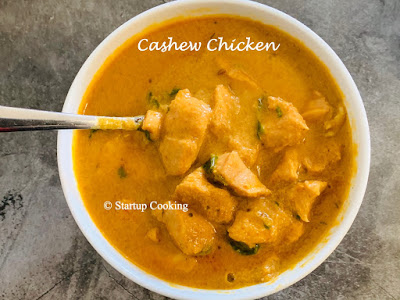 cashew chicken curry