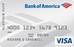 $25 Bonus - Student Credit Card - BOA Platinum Plus Visa