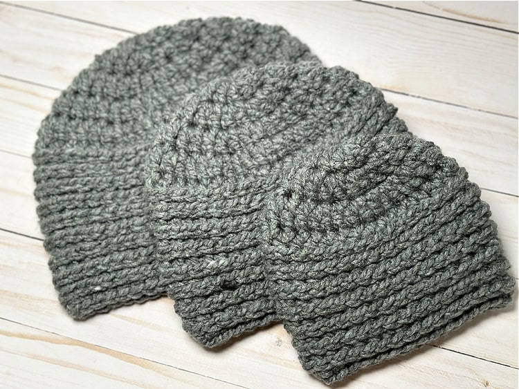 Loops Yarn Knit Look Hat