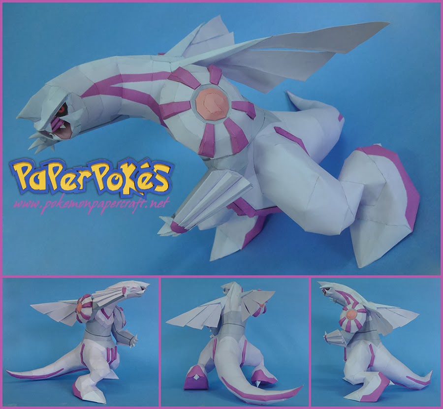 Pokemon Palkia Papercraft