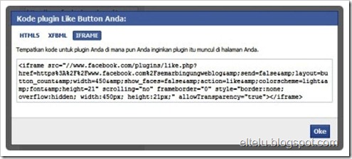 Ilustrasi Dapatkan Kode Plugin Like Button