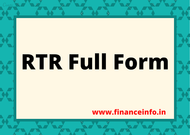 RTR Full Form