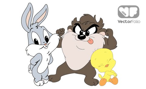 Baby Looney Tunes vectorizados