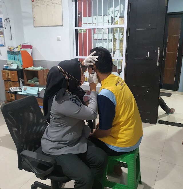 Wujudkan WBP Sehat, Klinik Pratama Lapas Delta Sidoarjo Terus Berikan Pelayanan Kesehatan
