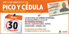 Pico y cédula in Bogotá, a coronavirus measure that aims to keep half the city inside on any given day. But are such restrictions doing more harm than good?