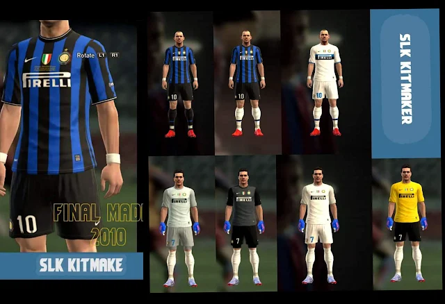 PES 2013 Inter Milan 2009-2010 Kits