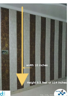 dimension of wall panel