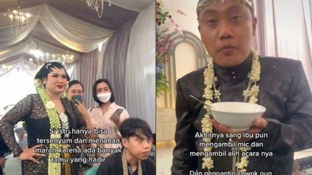  Pengantin Pria Yang Asyik Nyanyi Bareng Biduan Cantik Ibu Mertua Datang Lalu Langsung Ambil Mic