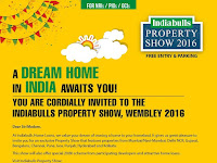 Indiabulls Property Show Wembley 15th & 16th October  2016