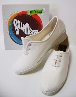 Zapatilla Salemera blanca