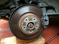 BMW E92 335i rear brakes