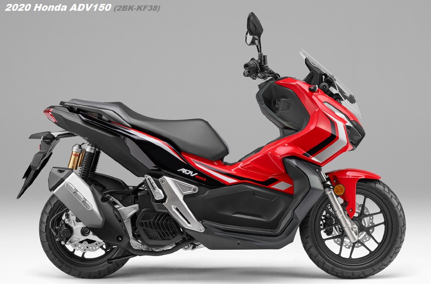 2020 Honda ADV150 (2BK-KF38) Red