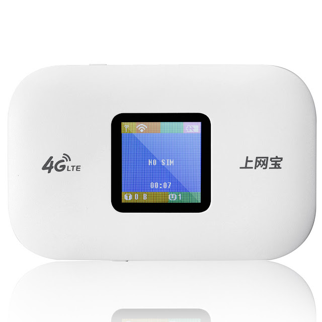 4G Car Wireless Router Portable Wifi Internet Treasure 150Mbps Five-mode / Six-mode Color Screen 