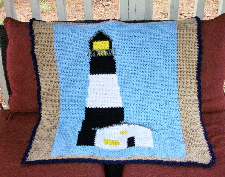 Lighthouse Lapghan