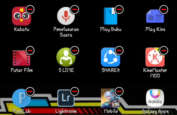 cara menonaktifkan aplikasi bawaan hp android