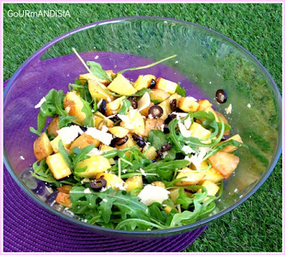 image-Salade de pommes de terre, olives et parmesan