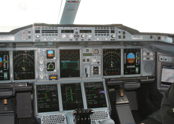 Jet Airlines: Boeing 797 cockpit