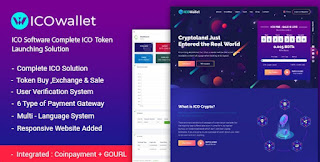 ICOWallet v3.0 - Complete ICO Software and Token Launching Solution - Nulled