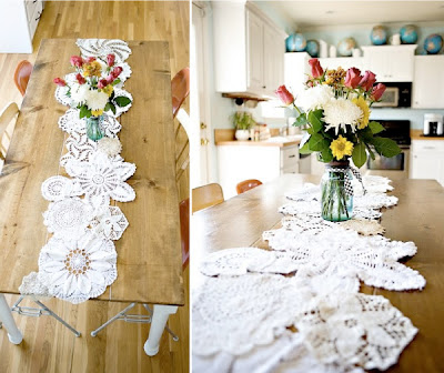 outdoor country wedding table decorations