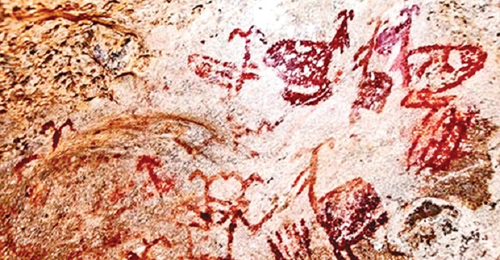 Prehistoric rock art on mount Latmos 'erased'