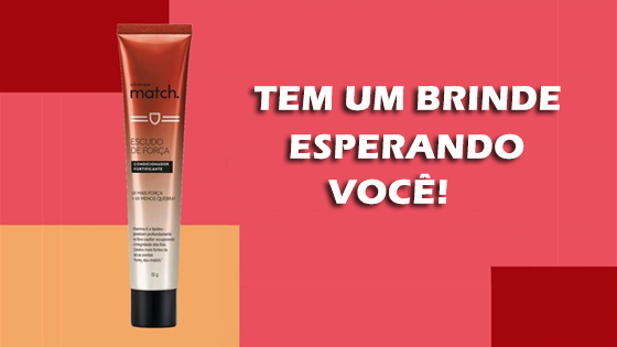 Brinde Boticário: Match Condicionador Força