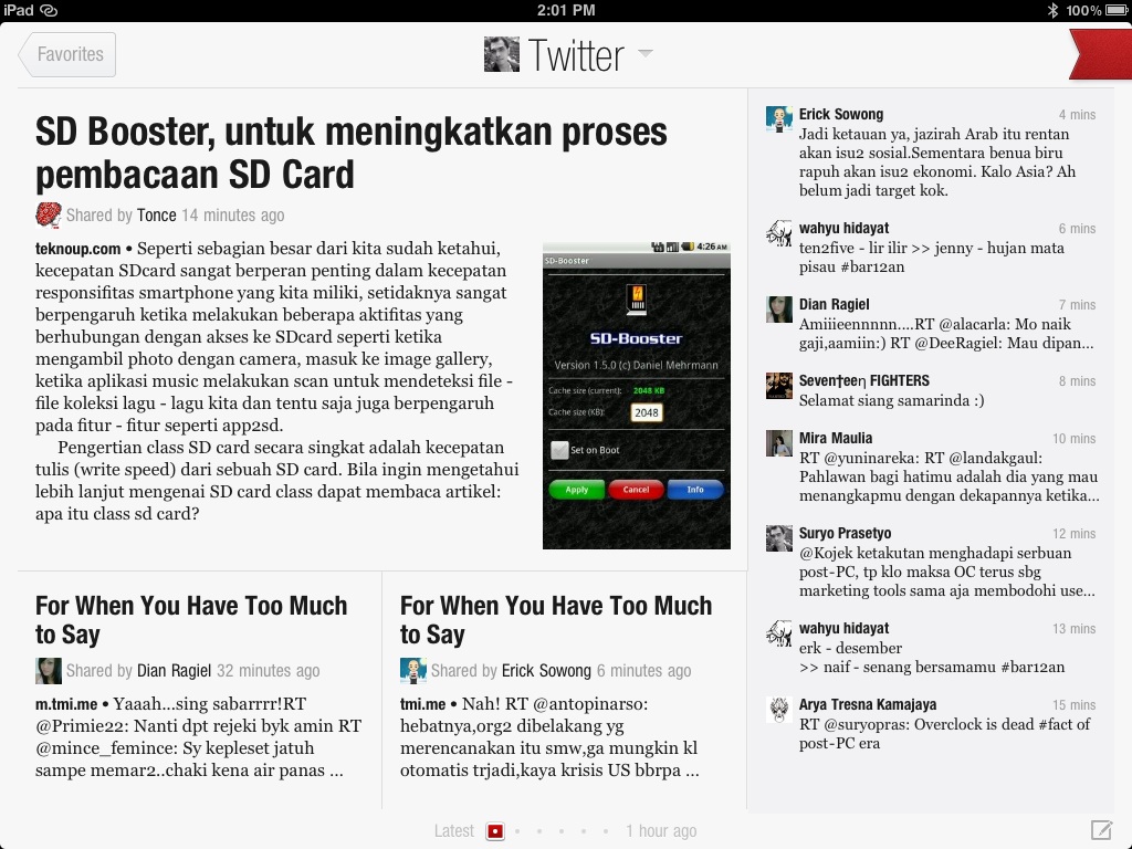 Flipboard: Aplikasi RSS Terbaik untuk iPad - Berita Ponsel 