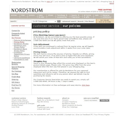 ... Style-ish {Seattle Fashion and Beauty Blog}: Nordstrom Price Matching
