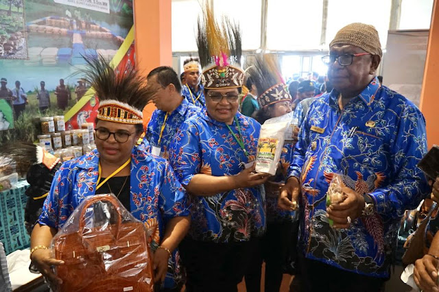 Mimika Satu-Satunya Kabupaten Perwakilan Papua Tengah di Penas KTNA XVI Padang 2023