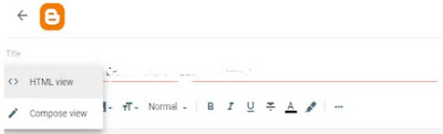 mode html blogger