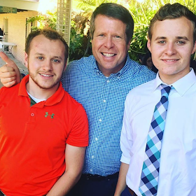 Jedidiah Duggar with Josiah Duggar and Jim Bob Duggar