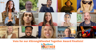 Photo collage of 15 finalists for the Strong Wheeled Together Awards 2022 image