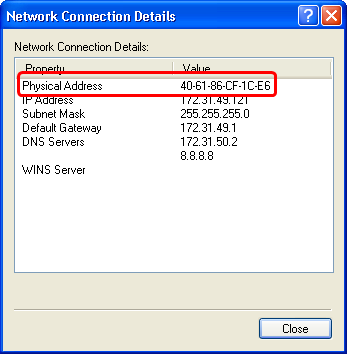 Pengertian MAC address